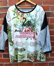Load image into Gallery viewer, Berserk Western Australia upcycled Tunic XXL