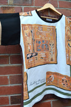 Load image into Gallery viewer, Berserk Aboriginal Bark painting upcycled Tunic S