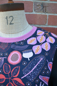 Berserk Seed Pods Cotton and Fleecy top