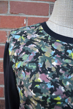 Load image into Gallery viewer, Berserk Cool Camo Linen and Cotton 3/4 sleeve T