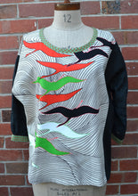 Load image into Gallery viewer, Berserk Vintage cranes mix Cotton top