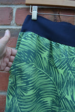 Load image into Gallery viewer, Berserk Blue Palm cotton band pant
