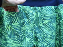 Load image into Gallery viewer, Berserk Blue Palm cotton band pant