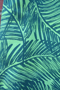 Berserk Blue Palm cotton band pant