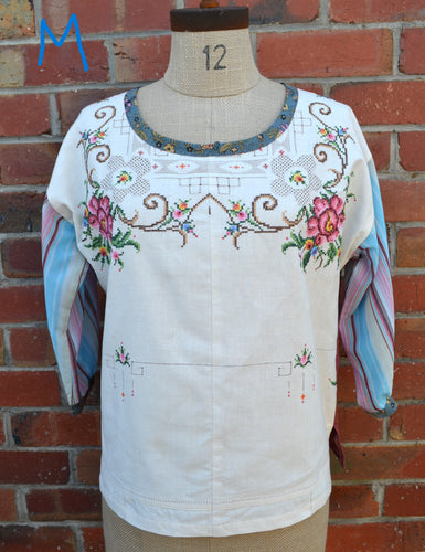 Berserk Dusty Rose embroidered Top