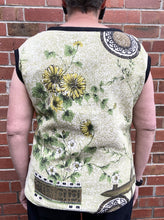 Load image into Gallery viewer, Berserk Mid century Marigold barkcloth top