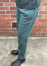 Load image into Gallery viewer, Berserk Green Overdye denim Capri pants