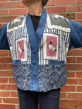 Load image into Gallery viewer, Berserk Mid century Horses Kimono jacket