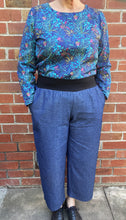 Load image into Gallery viewer, Berserk Light drapey Denim band pants