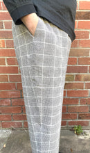 Load image into Gallery viewer, Berserk POWales checked Cotton linen blend pants