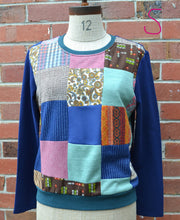 Load image into Gallery viewer, Berserk Patchwork rescue top Royal