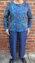 Load image into Gallery viewer, Berserk Light drapey Denim band pants