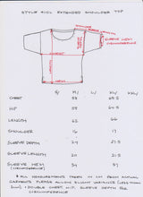 Load image into Gallery viewer, Berserk Magpie cotton Exeter top XL