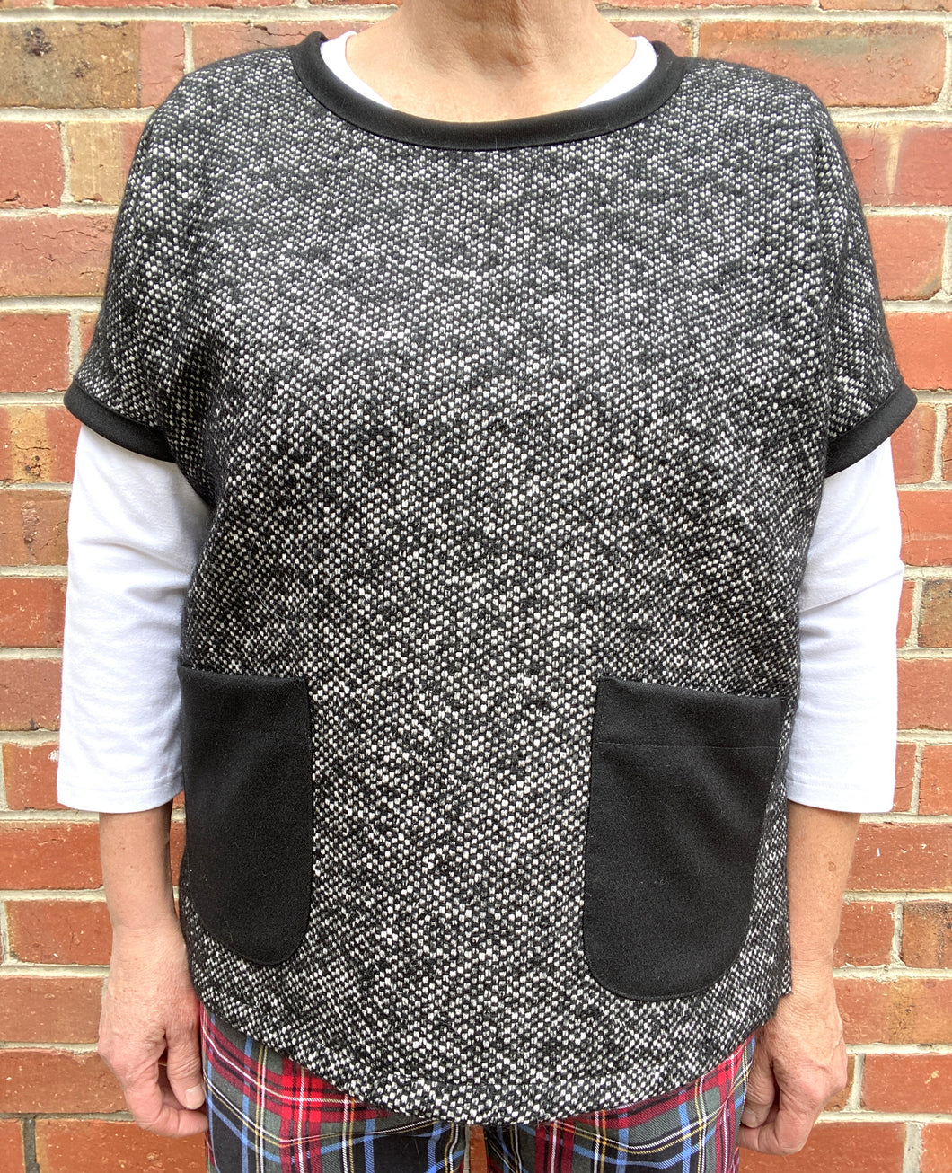 Berserk Rider vest in Black Marle