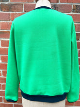 Load image into Gallery viewer, Berserk Linda Jackson panel Green Fleecy top
