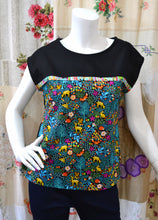 Load image into Gallery viewer, Berserk Fox and Fawn  Cotton Linen Crafter Top