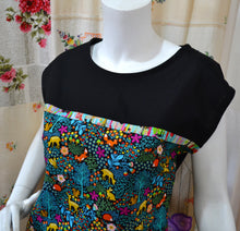 Load image into Gallery viewer, Berserk Fox and Fawn  Cotton Linen Crafter Top