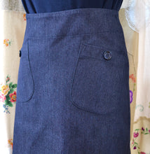 Load image into Gallery viewer, Stretch Denim Pocket Skirt